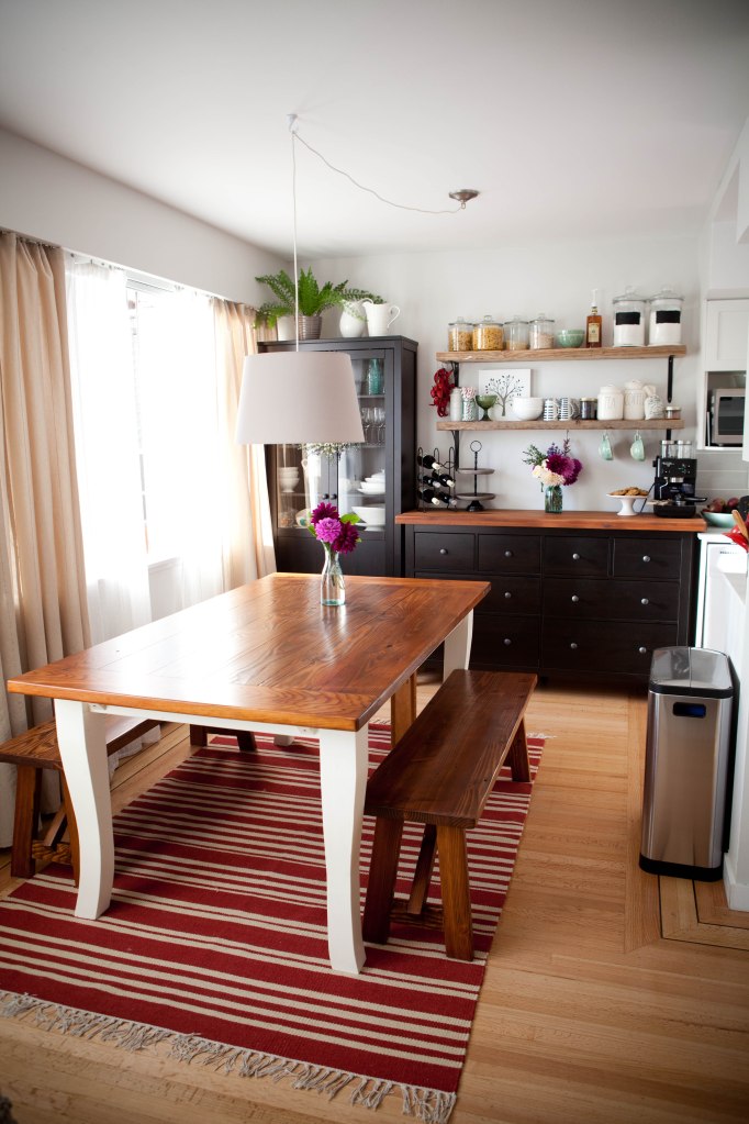 DIY reclaimed barnwood dining table | the secret life of 
